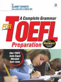 A Complete Grammar for Toefl Preparation