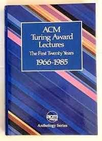 Image of ACM Turing Award Lectures The Frist Twenty Years 1966-1985