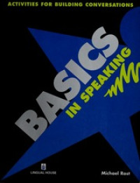 ACTIVITIES FOR BUILDING CONVERSATIONS : BASICS IN SPEAKING