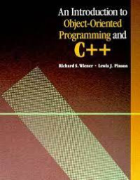 Image of An Introduction to Object-Oriented Programming and C++