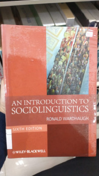 An Introduction to Sociolinguistics
