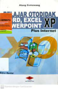 Belajar Otodidak Word, Excel PowerPoint  XP Plus Internet