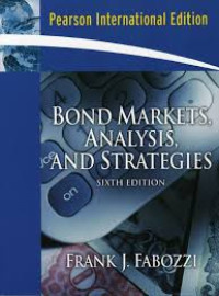 Bond Markerts, Analysis, Strategies
