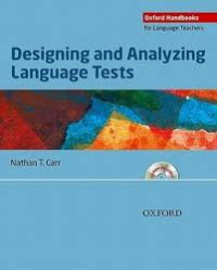 Image of Designing and Analyzing Language Tests