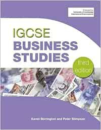 IGCSE Business Studies