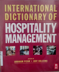 Image of International Dictionary of Hospitaly Management