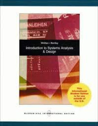 Image of Introduction To System Analysis Dan Design