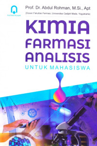 Image of Kimia Farmasi Analisis untuk Mahasiswa