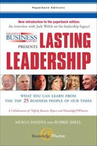 Image of Lasting Leadership
