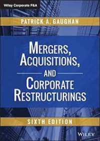 Mergers, Acquisitions, and Corporate Restructurings: