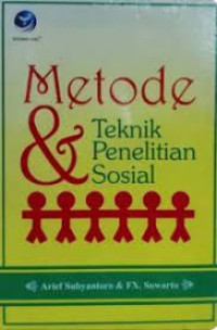 Image of Metode & Teknik Penelitian Sosial