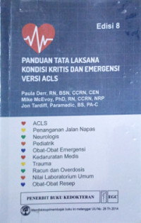 Image of Panduan Tata Laksana Kondisi Kritis dan Emergensi Versi ACLS