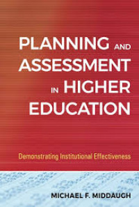 planning and assessment in higher education