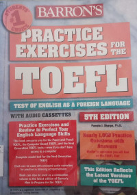 Image of Practice Exercises For The Toefl