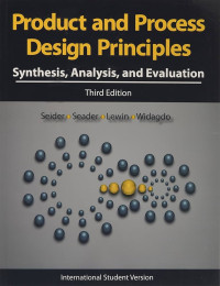 Product and Process DesignPrinciples