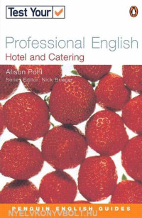 Image of Professional English Hotel and Catering