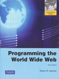 Image of Programming The World Wide Web