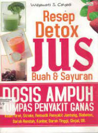 Resep Detox Jus Buah & Sayuran