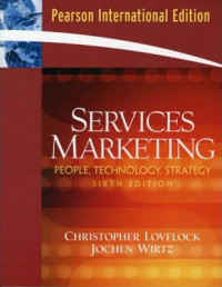 Services marketing : People, Technology, Strategy