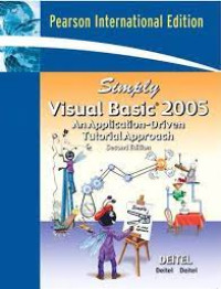 Image of Simply Visual Basic 2005