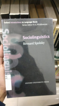 Sociolinguistics