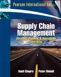 Supply Chain Management : Strategy, Planning & Operations