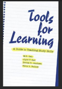 Tools For Learning  A Guide To Teaching  Study Skills