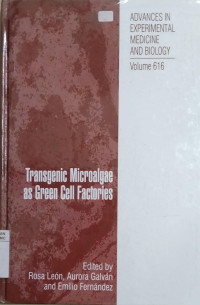 Image of Transgenic Microalgae as Green Cell Factories