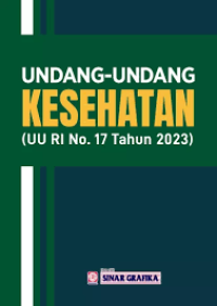 Image of Undang-Undang Kesehatan (UU RI No. 17 Tahun 2023)