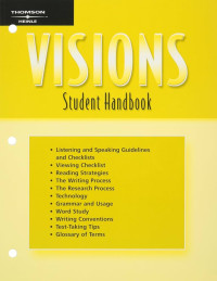 Image of VISIONS : Student Handbook