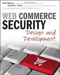 Image of Web Commerce Security : design and development